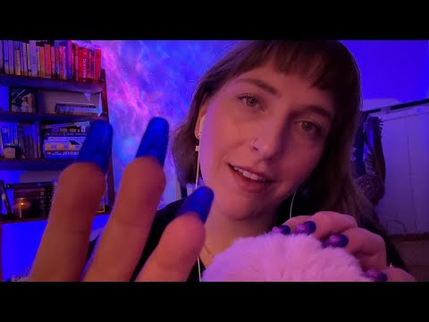 ASMR Fall Asleep FAST with Camera Tapping, Inaudible Whispers & Low Light 🌙💤