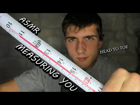 ASMR Measuring You and Note Taking