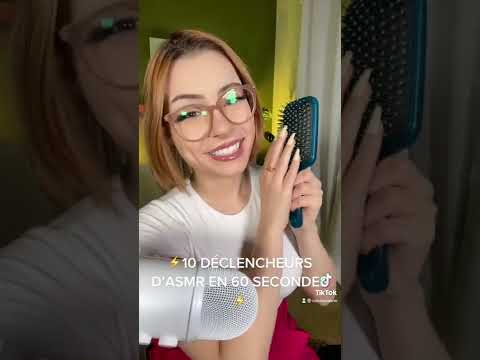 10 DÉCLENCHEURS D’ASMR EN 60 SECONDES ⚡️ #shorts TIKTOK ASMR POUR DORMIR VITE ⚡️