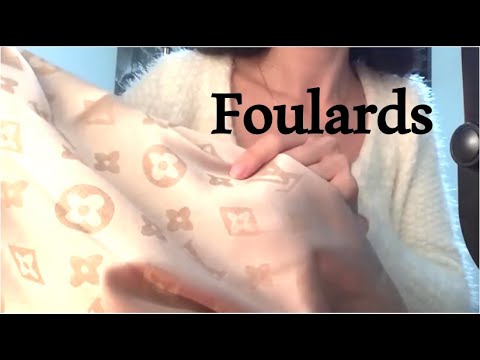 ASMR Luxe Foulards Louis Vuitton