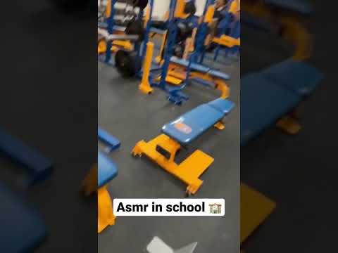 Doing asmr in school