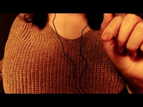ASMR Whispering Fall Words and Hand Movements