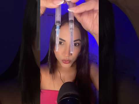 #asmr #tingles #asmrsounds #visualtingle #relxing #shots #skincare