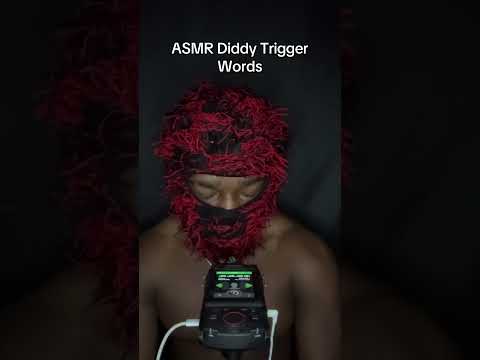 Puff daddy is free #mouthwhisper #asmrtriggerwords #asmrtriggers #asmr #diddytriggerwords