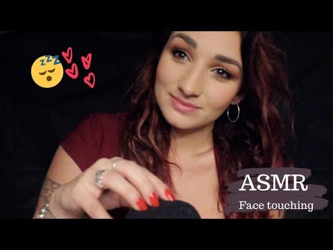 ASMR FRANÇAIS : JE T'ENDORS EN DOUCEUR ET POSITIVITE (Face Touching, Whispers)