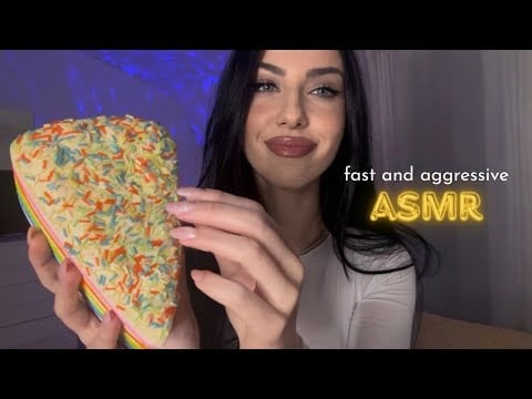ASMR Fast And Aggressive Triggers for Sleep
