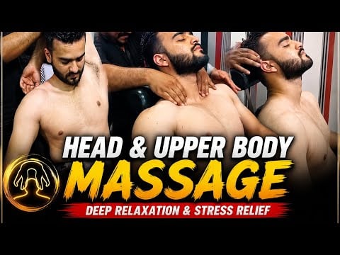 Ultimate Head & Upper Body Massage | Deep Relaxation ASMR 💆‍♂️