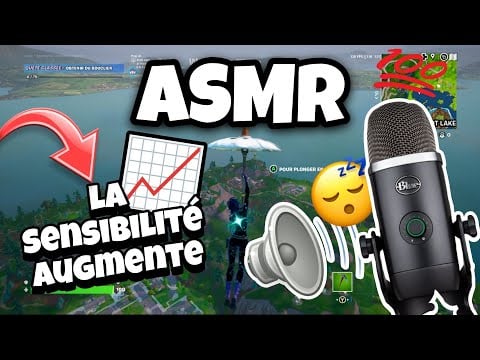 ASMR Français • J'AUGMENTE LA SENSIBILITÉ DU MICRO DE 0% A 100% AVEC LE BLUE YETI POUR T'ENDORMIR 😴✨