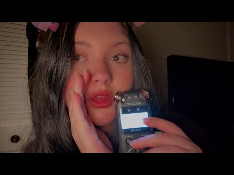 asmr heavy breathing/anticipatory stuttering, personal attention/touching ur face/etc. 