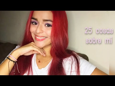 ASMR | 25 cosas sobre mi ✨