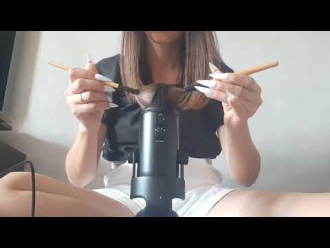 ASMR The Most Tingling Mic Brushing (No Talking)