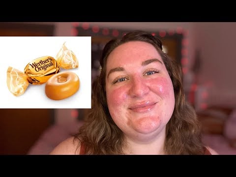 ASMR Hard Candy & Halloween Movies Whisper Ramble 🎃