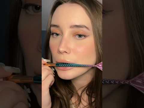 Mermaid brush trigger #asmr #shorts #brush