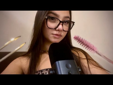 ASMR AMIGA MALVADA FAZ SUA SOBRANCELHA🙄