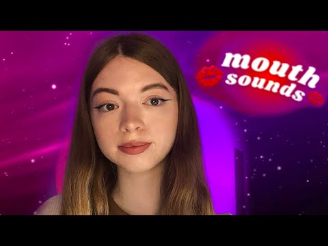 - ASMR - BRUITS DE BOUCHE/MOUTH SOUNDS ET VISUEL 👄