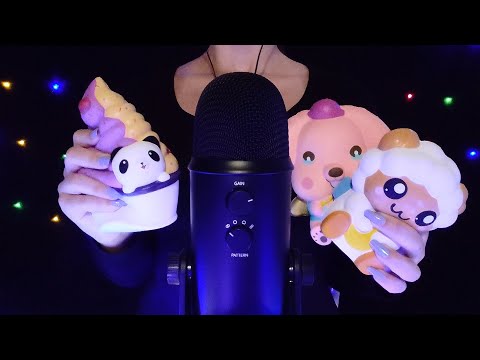 ASMR - Squishies (Tapping, Scratching & Squishing) [No Talking]