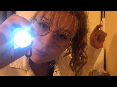 Gentle Eye Doctor ASMR ROLE PLAY soft spoken