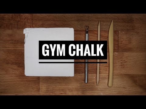 ASMR GYM CHALK Shaving, Crumbling & Crushing | SATISFYING CRUNCH | No Talking (Subscriber Request)