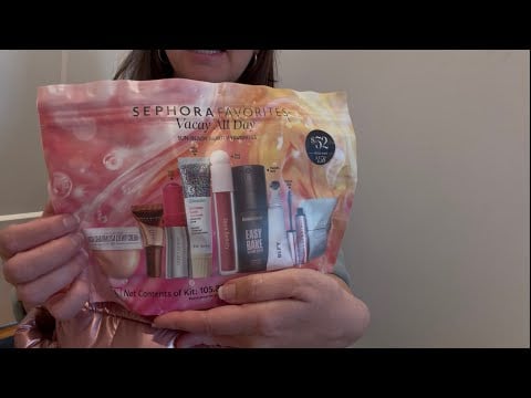 ASMR Makeup Bag + Products 