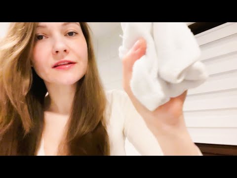 ASMR Facial Treatment Skincare Roleplay deutsch/german Gesichtspflege Gesichtsreinigung Rollenspiel