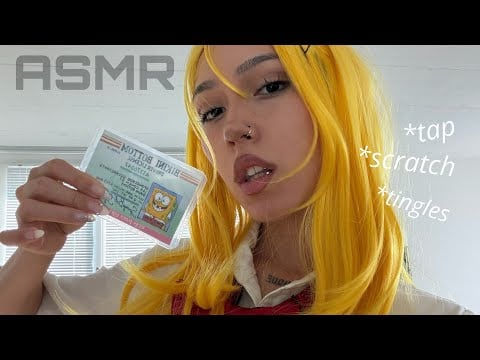 ASMR ☆ fast & aggressive trigger assortment (lofi spongebob theme)