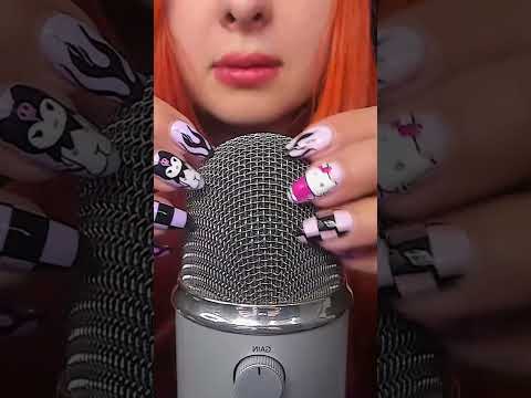 #asmr Mic Scratching with Cute Nails #asmrnotalking #asmrsleep #asmrmicscratching