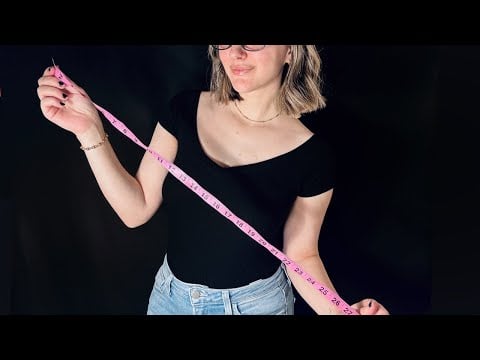 Suit Fitting ASMR ✨ Measuring you for a perfect fit ❤️