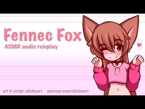 Fox Friend Wants Head Scratches! | ASMR Roleplay (F4A, hair brushing, ear tapping & onomatopoeia) ♥