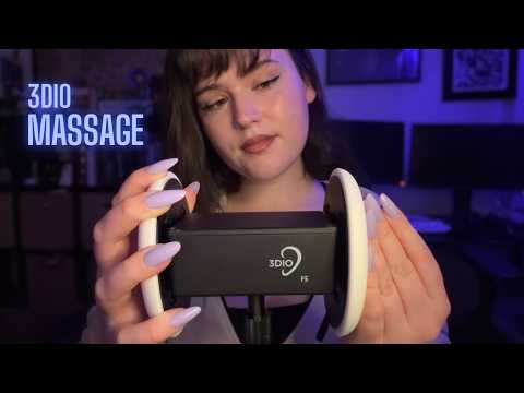 Fall Asleep in 3...2...1... | Oil Ear Massage ASMR with 3Dio (no talking)