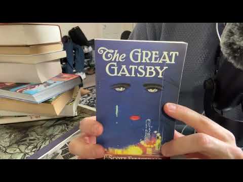 ASMR After raiding the Goodwill book section