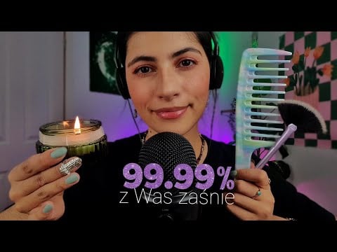 ASMR po polsku NA BEZSENNOŚĆ sen gwarantowany