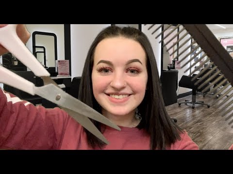 [ASMR] Hair Cut & Style