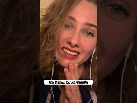 Ton visage est rayonnant #asmrfrançais #asmrroleplay #asmrmedical #soin #visage