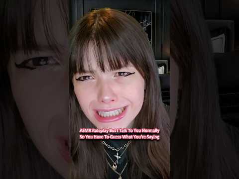 ASMR Roleplay But I Talk To You Normally So You Have To Guess What You’re Saying ─♡─ #comedyasmr