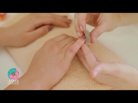 Calmness-Inspiring ASMR Chair Massage