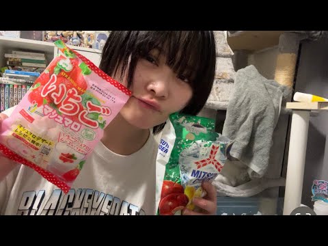 ASMR マシュマロ　グミ　飴の咀嚼音　eating sound