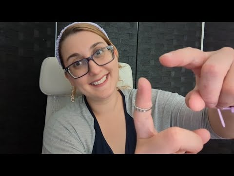 NEW ASMR AIR TRACING ~ air tracing details, images, mouth sounds, inaudible