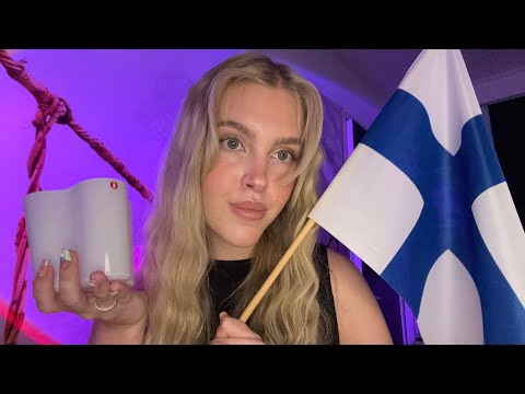 ASMR in my native language 🦢🤍 | whispering in finnish | kuiskailuvideo suomeksi
