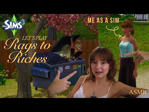 ASMR sims 3 cozy let's play 🩷 Rags to Riches ep. 1