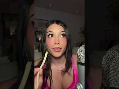 PICKLE SOUR STRAW 😵‍💫 #asmr