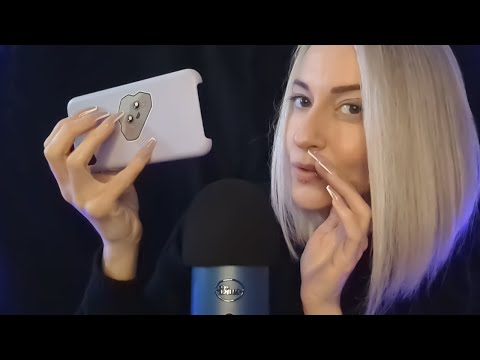 ASMR | Close Up TRIGGER Words with TAPPING