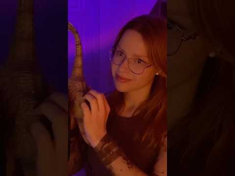 🦕 #asmr ~ dino trigger #shorts