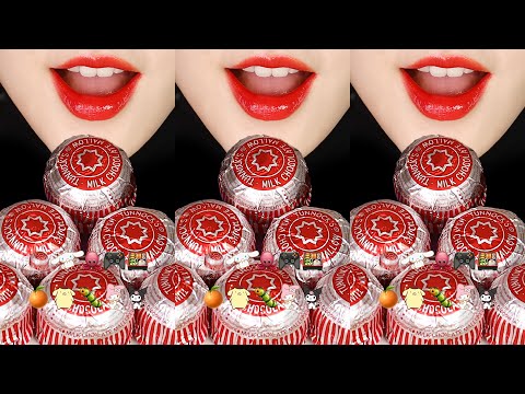 VERTICAL MUKBANG CHOCOLATE MARSHMALLOW ASMR, SANRIO CHARACTER FOOD EATING SOUND ASMR 🎮