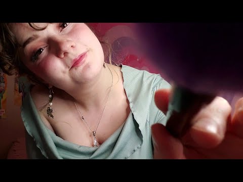 ASMR Personal Attention Face Brushing & Touching