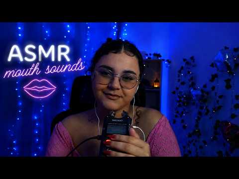 ASMR SONS DE BOCA MOLHADO E SECOS INTENSOS