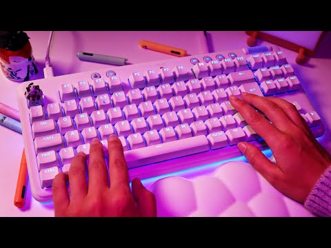 ASMR | Relaxing Keyboard Typing Sounds 😴 Sounds for Sleep/ Relaxing/ Work/ Studying