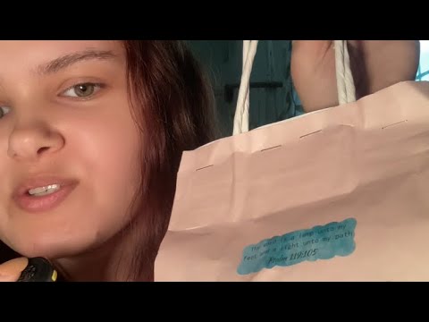 thrift store mystery bag opening | ASMR
