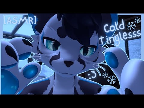 [Furry ASMR] Cool Kitty helps you get some rest :3 [Sleep-aid] [Soft-spoken] [Mouth sounds]