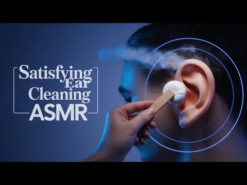 Deep Ear Cleaning & Relaxing ASMR: Goose Feather, Cotton Swabs & Soft Brushing Sounds (No Talking)