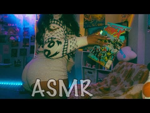 Girlfriend Comforts and Reads to You ASMR ❤️